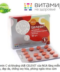 Vitamin C celevit bo sung vitamin khoang chat tang mien dich khang covid, dep da, ngua cum fairfood2