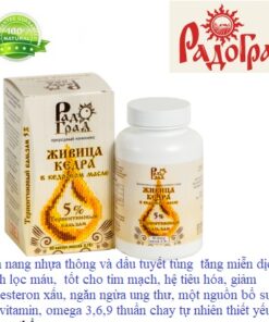 nhua thong va dau tuyet tung cua nga thanh loc mau, tang cuong suc khoe, bo sung vitamin E, omega 369 tu nhien hang tot