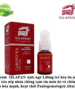 Serum Silapant Antiage nang co tre hoa da, chong sam xin mau da, pantogematogen nhung huou Altai