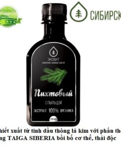 Nuoc sac tinh dau thong cao cap va phan thong rung TAIGA siberi fairfood